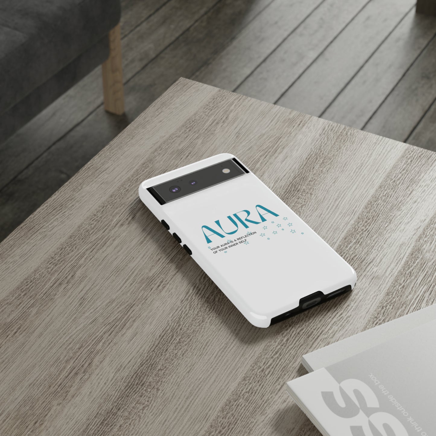 Aura Apparel LOGO "YOUR AURA IS A REFLECTION OF YOUR INNER SELF" Phone Tough Cases