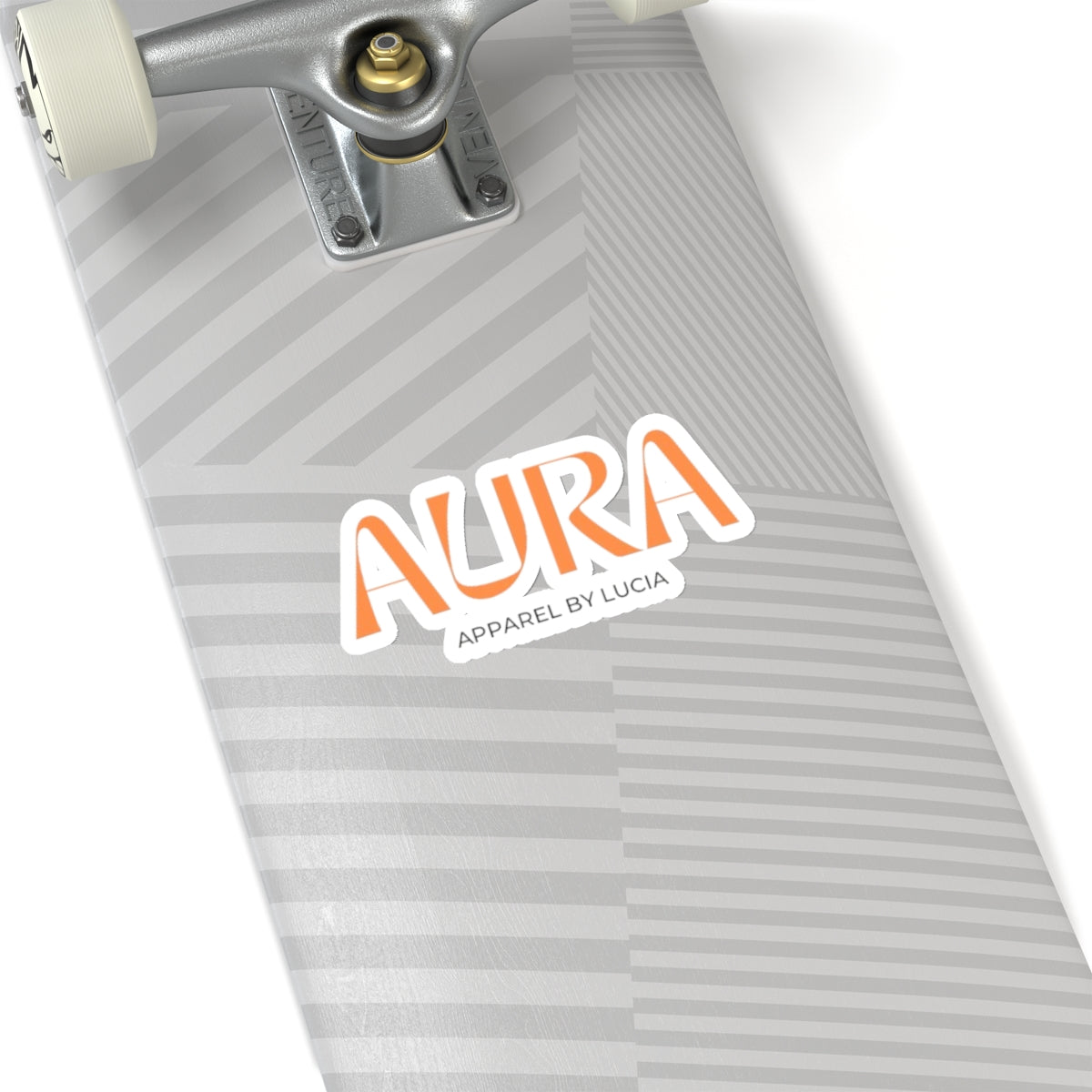 Orange Aura Apparel LOGO Kiss-Cut Stickers