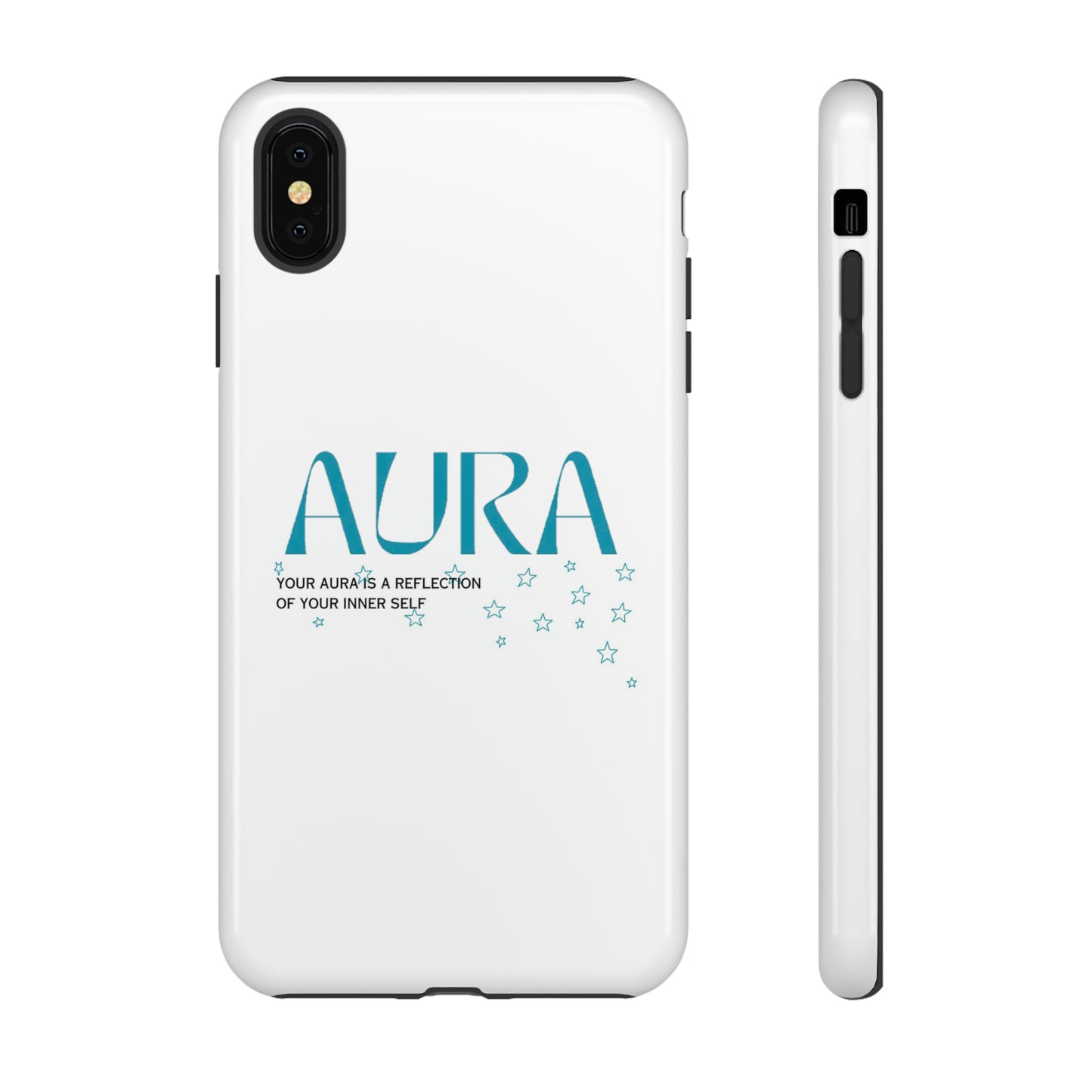 Aura Apparel LOGO "YOUR AURA IS A REFLECTION OF YOUR INNER SELF" Phone Tough Cases