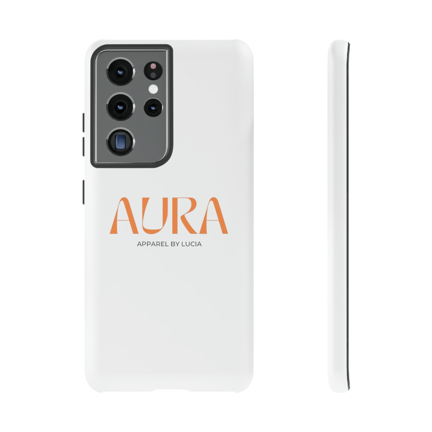 Orange Aura Apparel LOGO Tough Cases