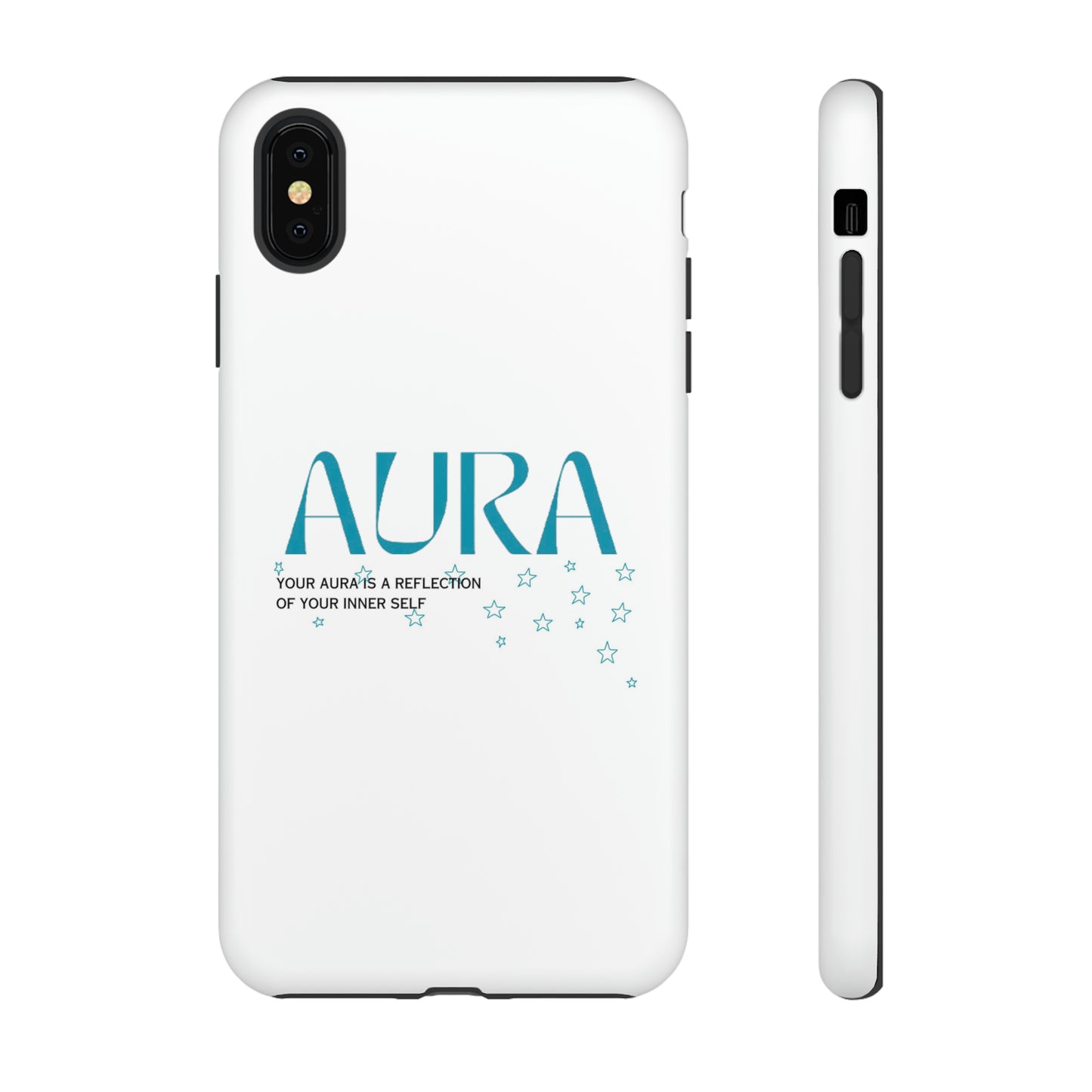 Aura Apparel LOGO "YOUR AURA IS A REFLECTION OF YOUR INNER SELF" Phone Tough Cases