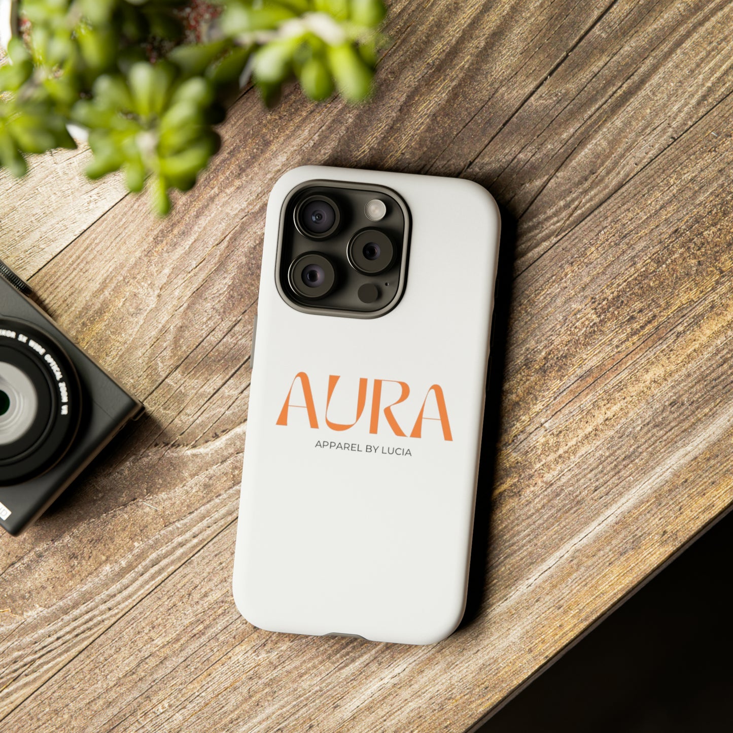 Orange Aura Apparel LOGO Tough Cases