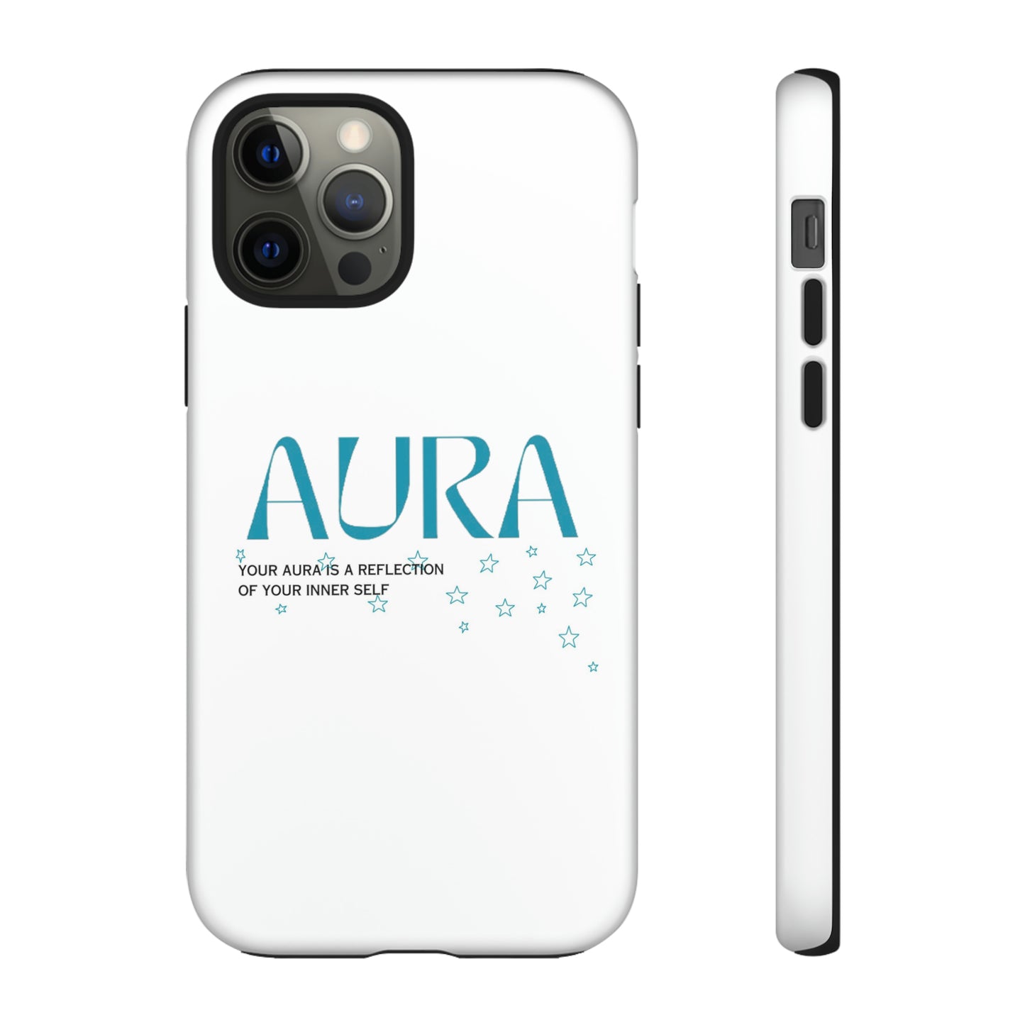 Aura Apparel LOGO "YOUR AURA IS A REFLECTION OF YOUR INNER SELF" Phone Tough Cases