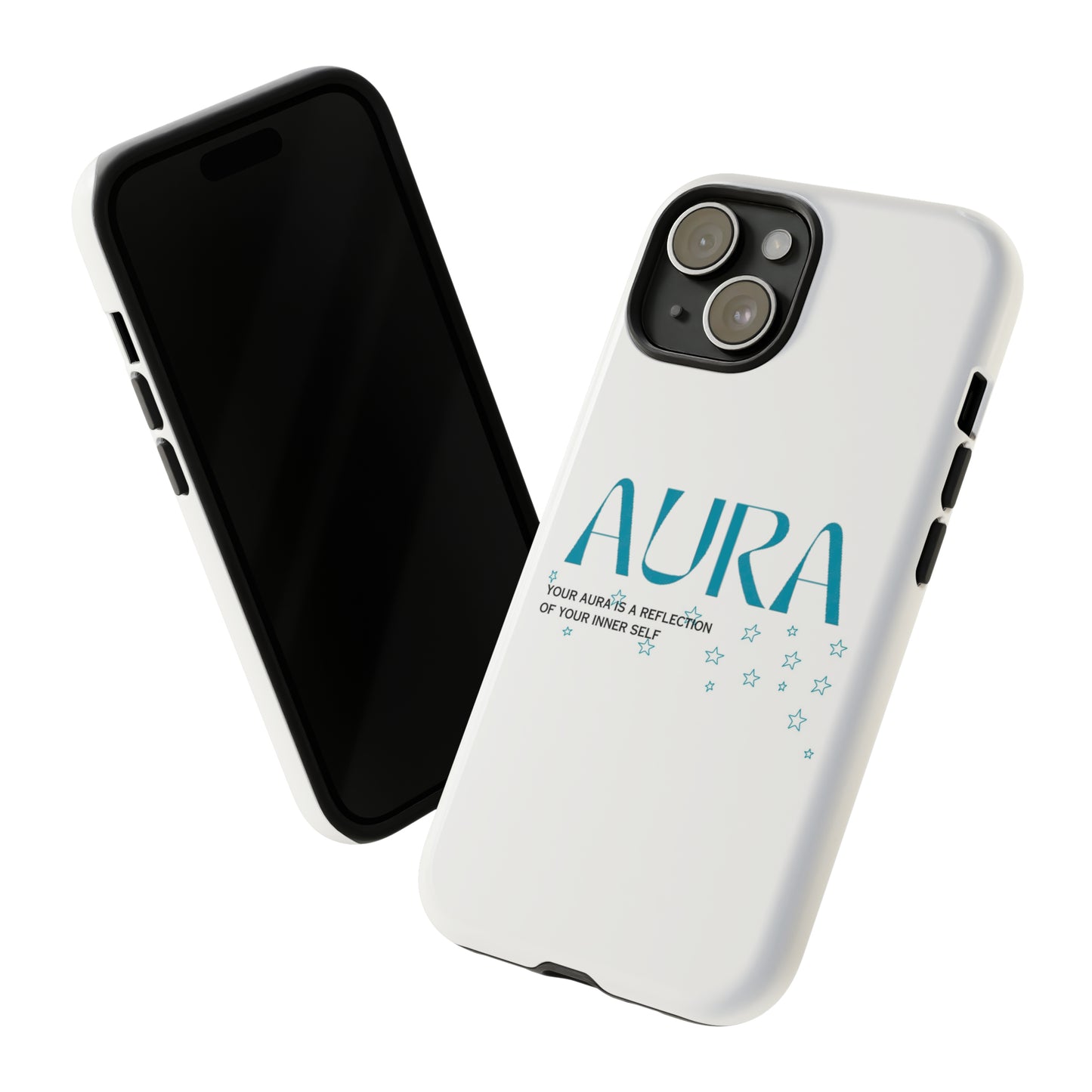 Aura Apparel LOGO "YOUR AURA IS A REFLECTION OF YOUR INNER SELF" Phone Tough Cases