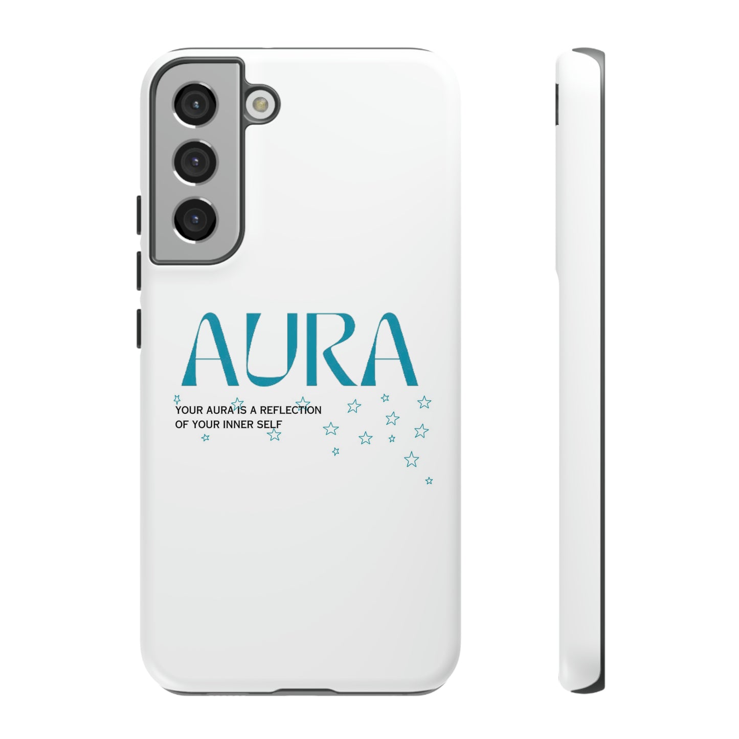 Aura Apparel LOGO "YOUR AURA IS A REFLECTION OF YOUR INNER SELF" Phone Tough Cases