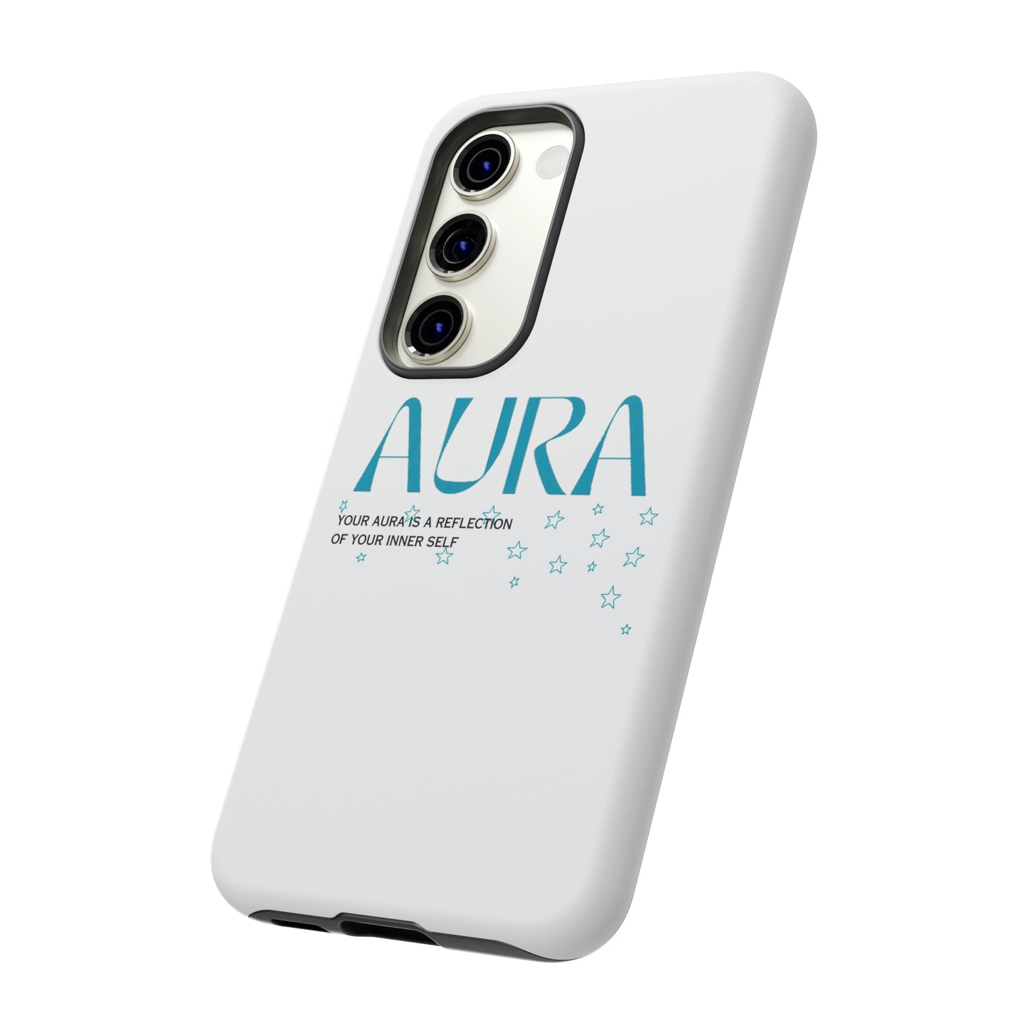 Aura Apparel LOGO "YOUR AURA IS A REFLECTION OF YOUR INNER SELF" Phone Tough Cases