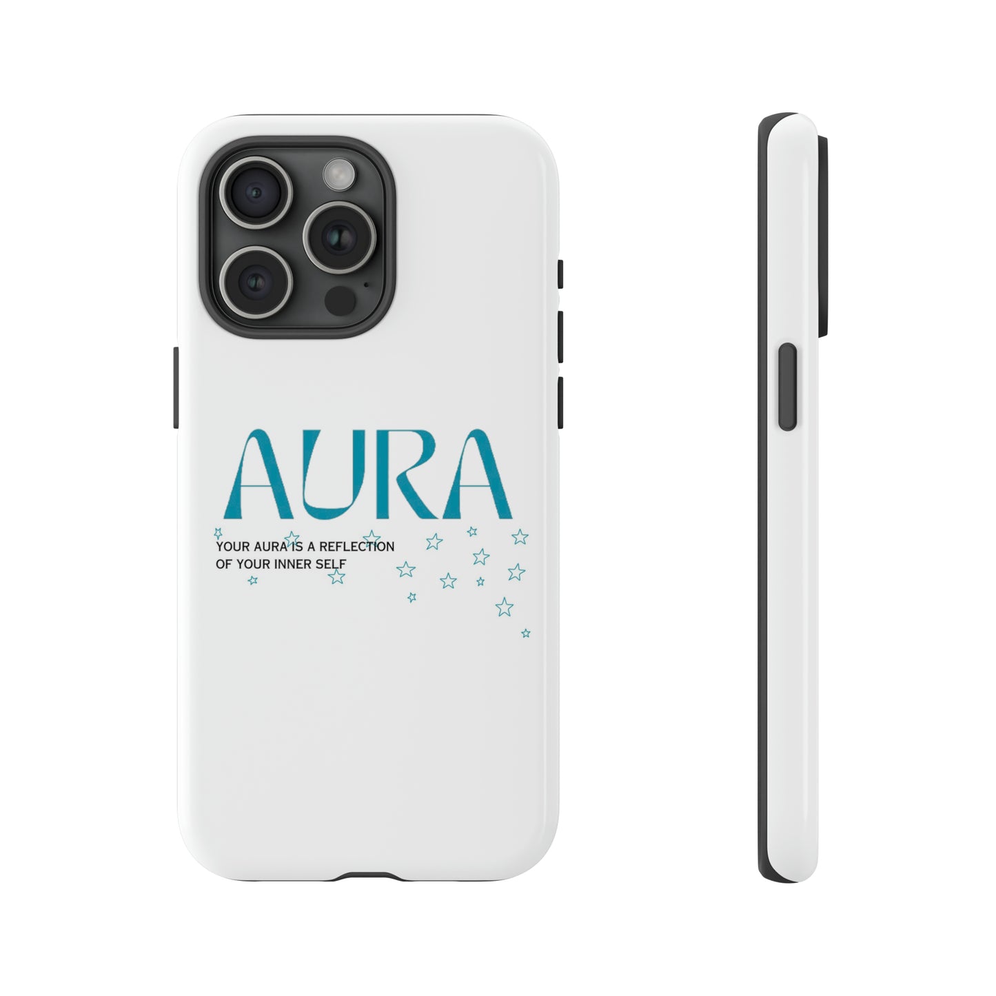 Aura Apparel LOGO "YOUR AURA IS A REFLECTION OF YOUR INNER SELF" Phone Tough Cases