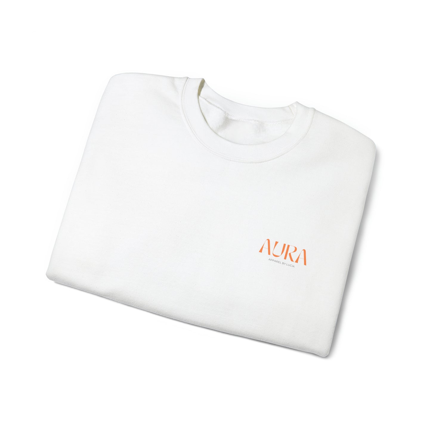 Orange Aura Apparel LOGO Unisex Heavy Blend™ Crewneck Sweatshirt