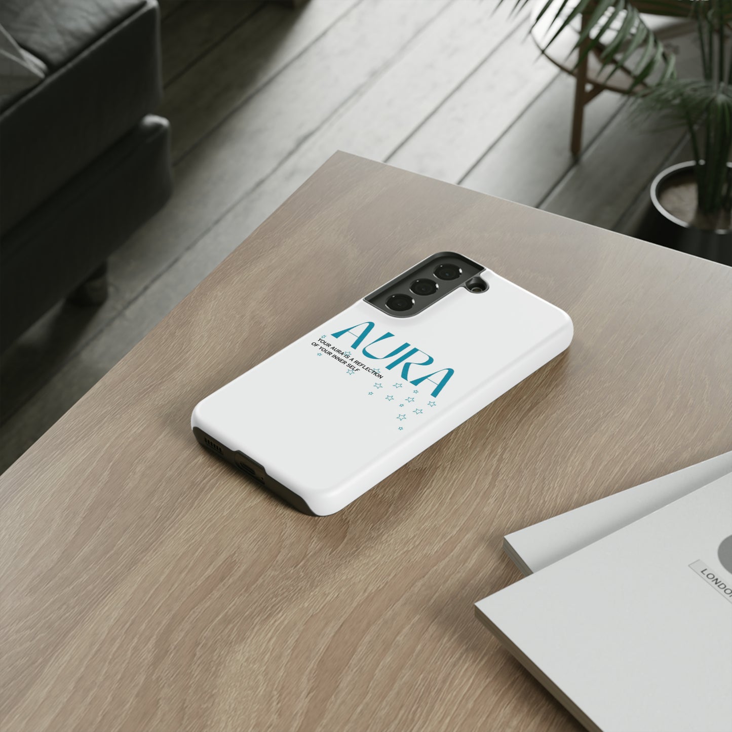 Aura Apparel LOGO "YOUR AURA IS A REFLECTION OF YOUR INNER SELF" Phone Tough Cases