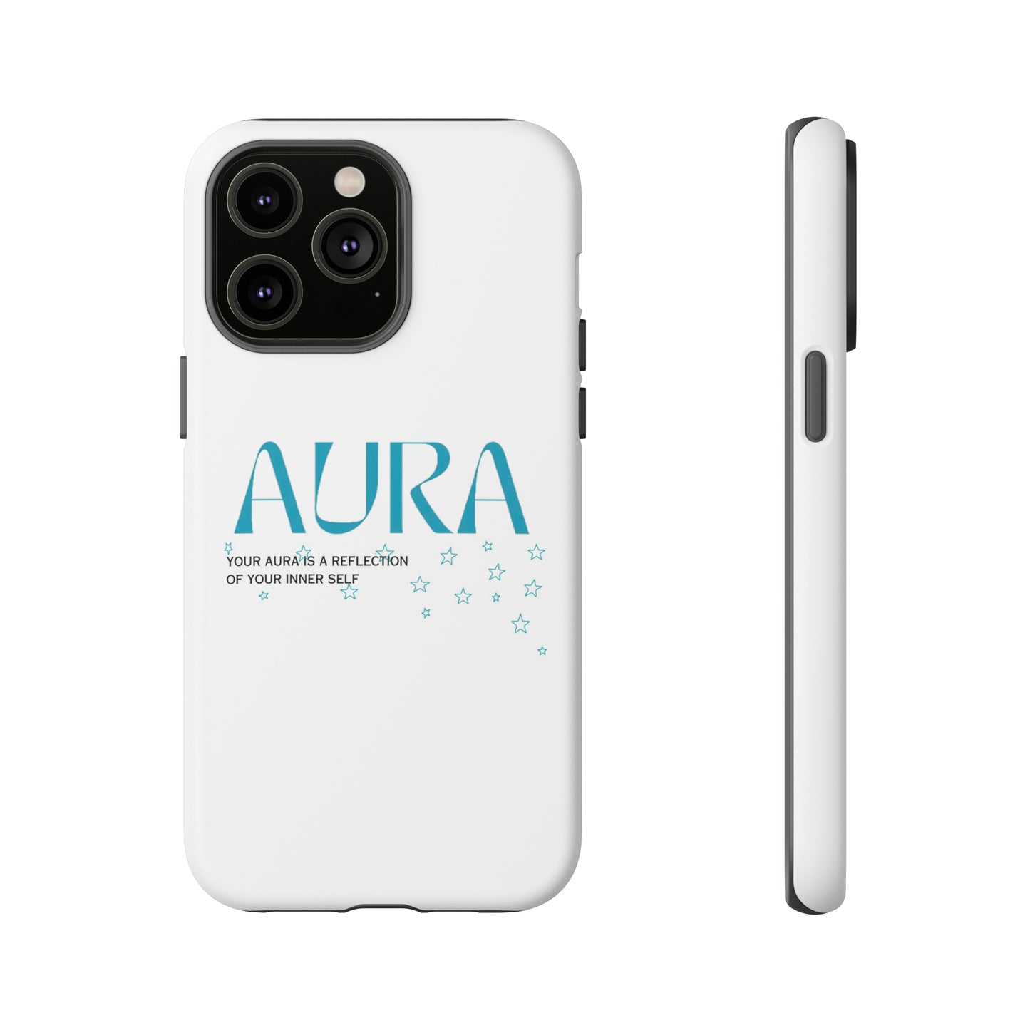 Aura Apparel LOGO "YOUR AURA IS A REFLECTION OF YOUR INNER SELF" Phone Tough Cases