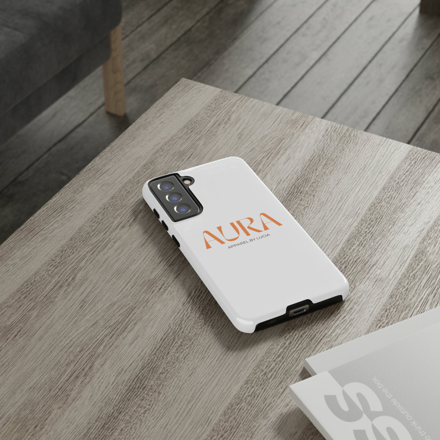 Orange Aura Apparel LOGO Tough Cases