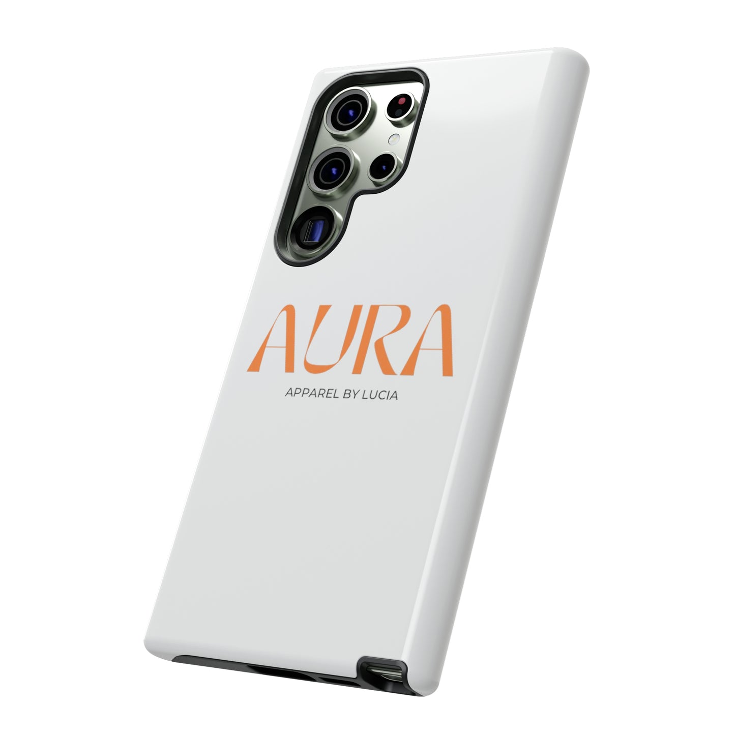 Orange Aura Apparel LOGO Tough Cases