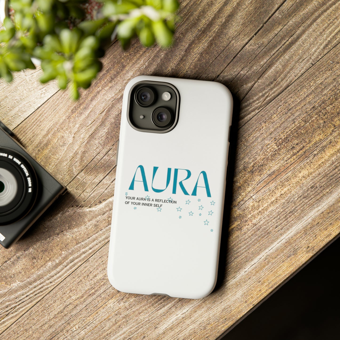 Aura Apparel LOGO "YOUR AURA IS A REFLECTION OF YOUR INNER SELF" Phone Tough Cases