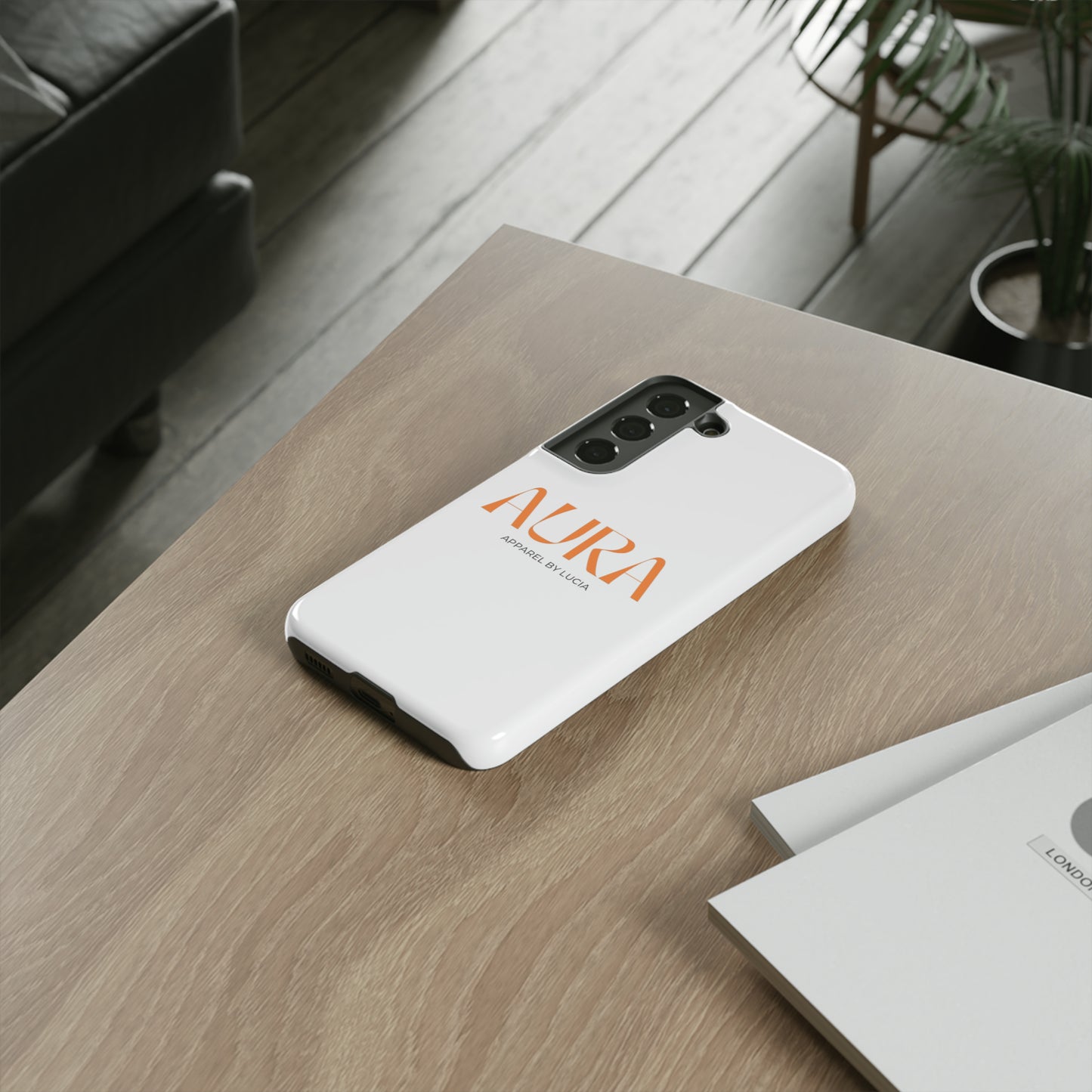 Orange Aura Apparel LOGO Tough Cases