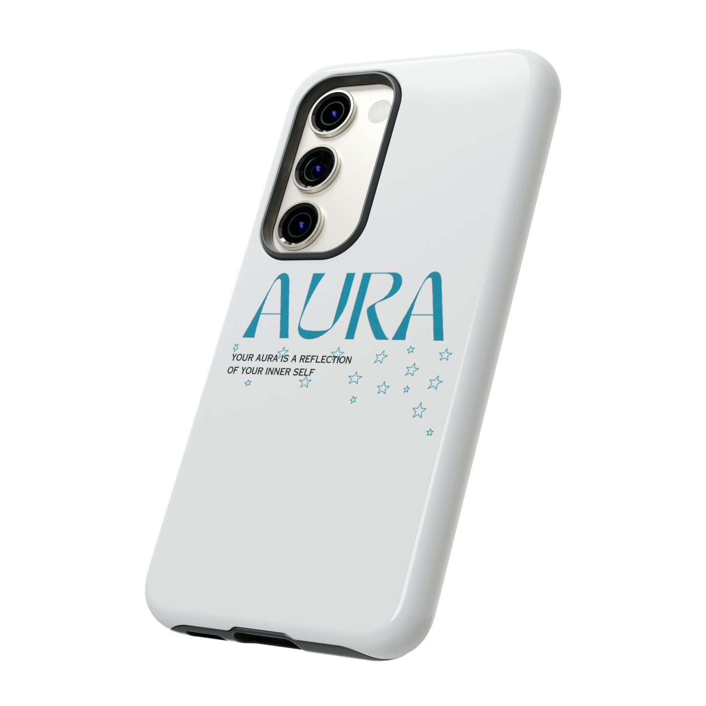 Aura Apparel LOGO "YOUR AURA IS A REFLECTION OF YOUR INNER SELF" Phone Tough Cases