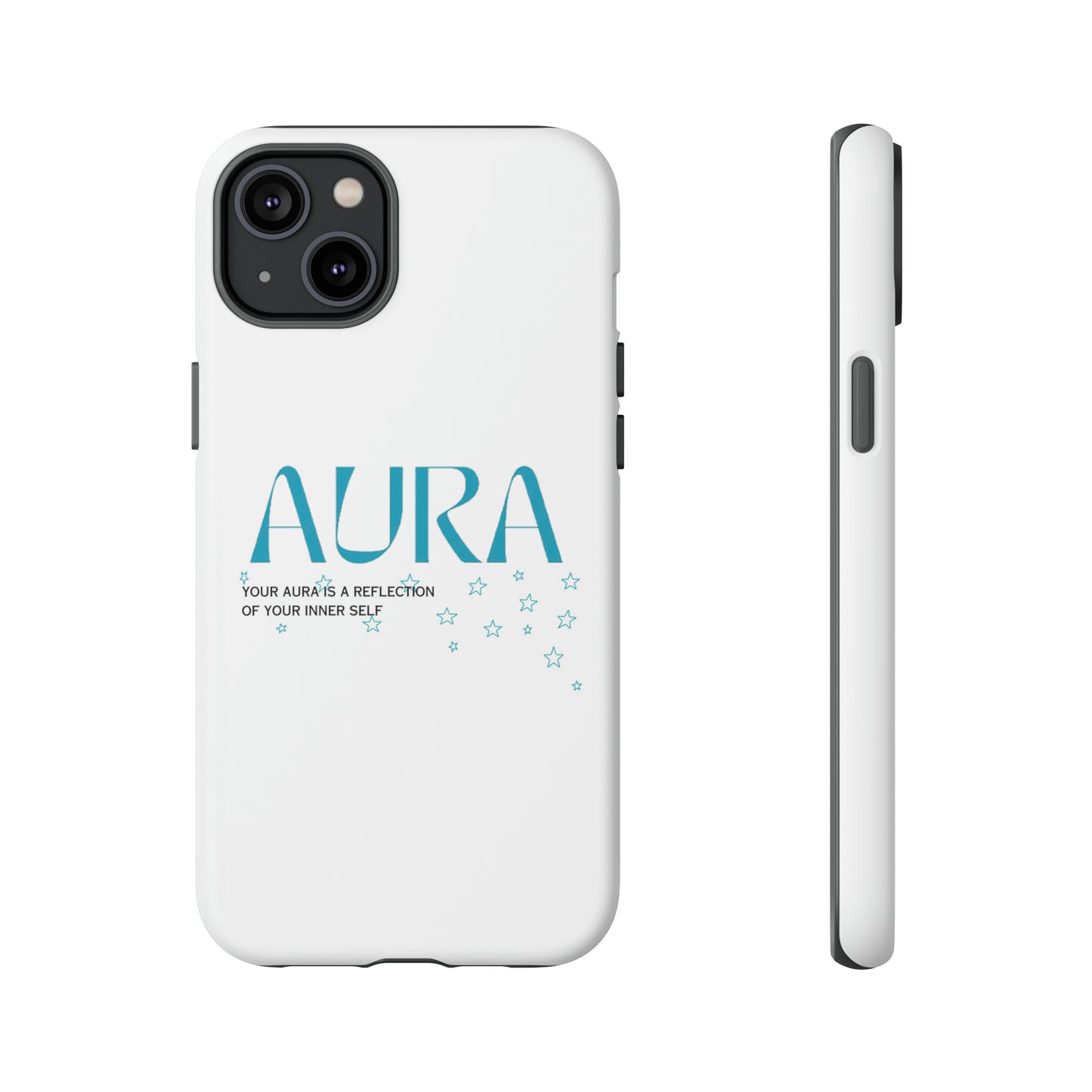 Aura Apparel LOGO "YOUR AURA IS A REFLECTION OF YOUR INNER SELF" Phone Tough Cases