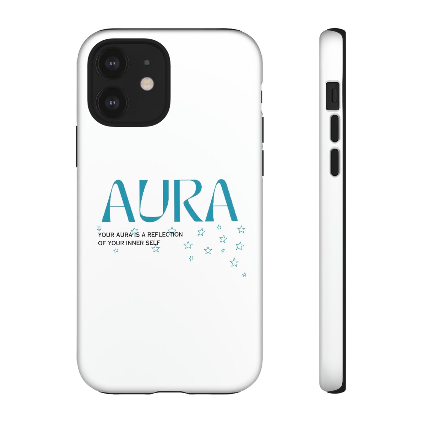 Aura Apparel LOGO "YOUR AURA IS A REFLECTION OF YOUR INNER SELF" Phone Tough Cases