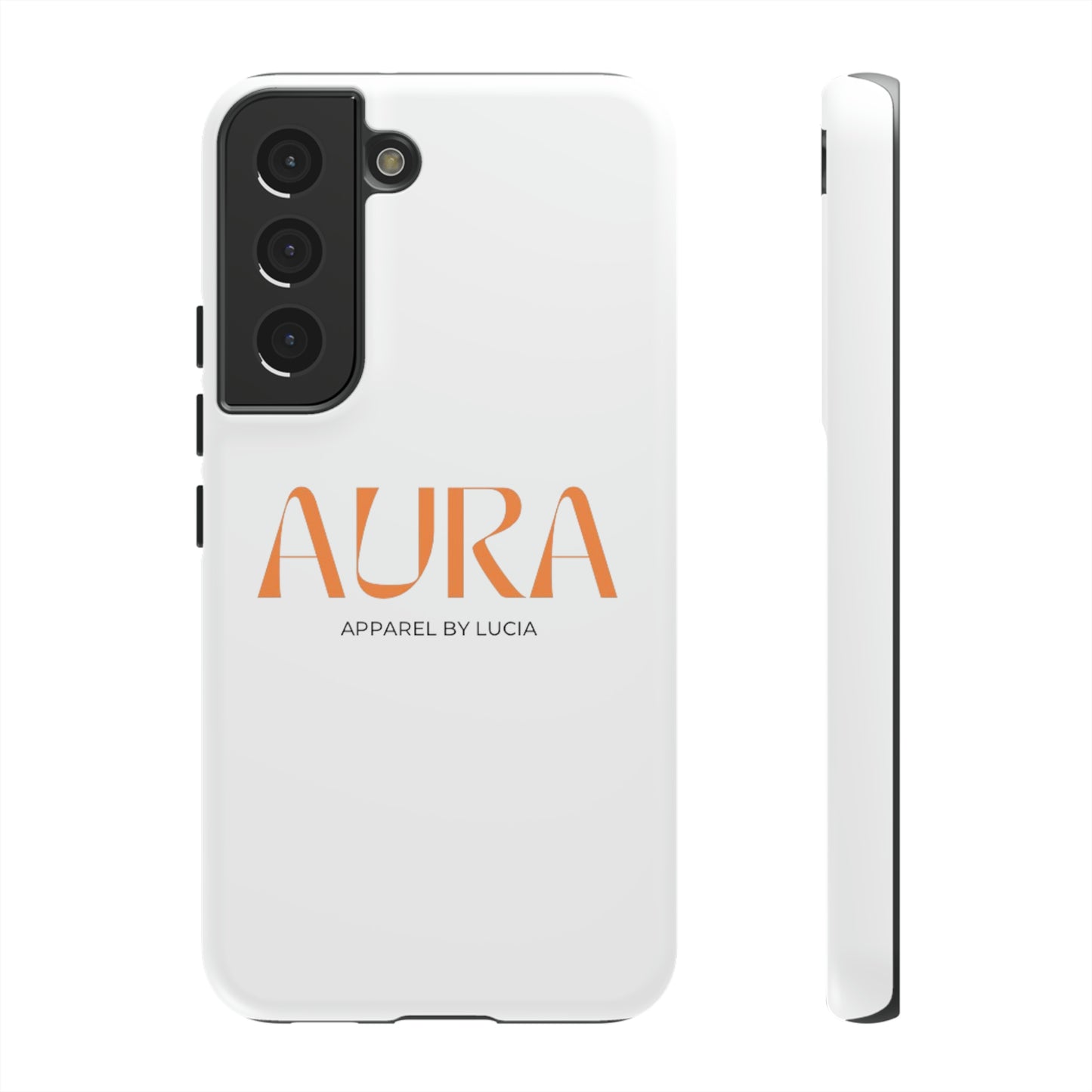 Orange Aura Apparel LOGO Tough Cases