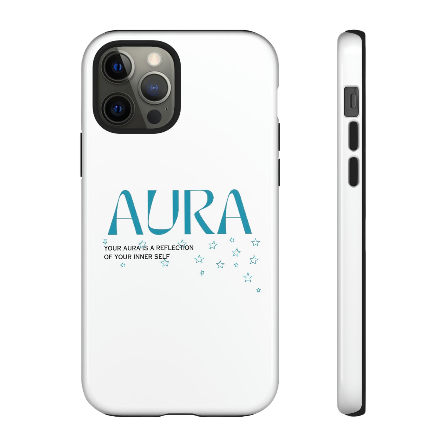 Aura Apparel LOGO "YOUR AURA IS A REFLECTION OF YOUR INNER SELF" Phone Tough Cases