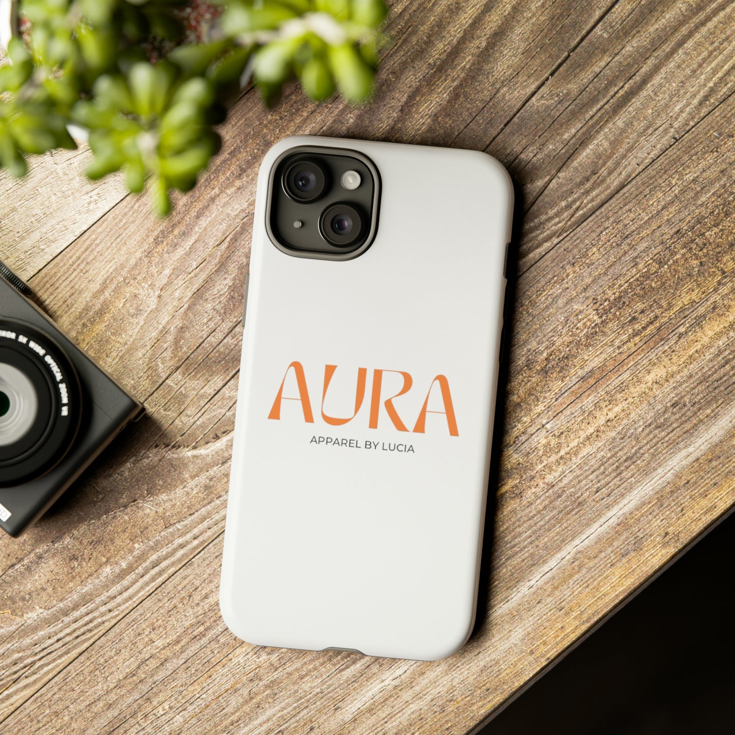 Orange Aura Apparel LOGO Tough Cases