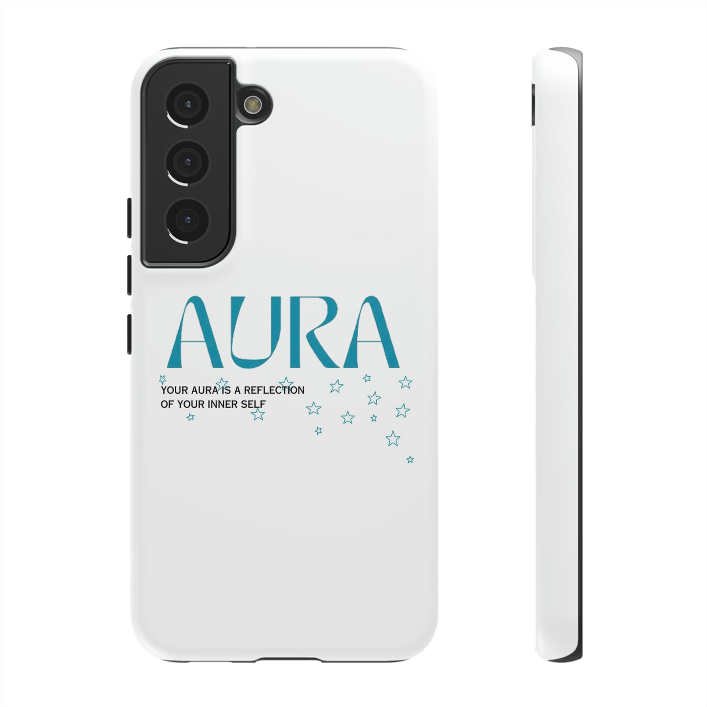 Aura Apparel LOGO "YOUR AURA IS A REFLECTION OF YOUR INNER SELF" Phone Tough Cases