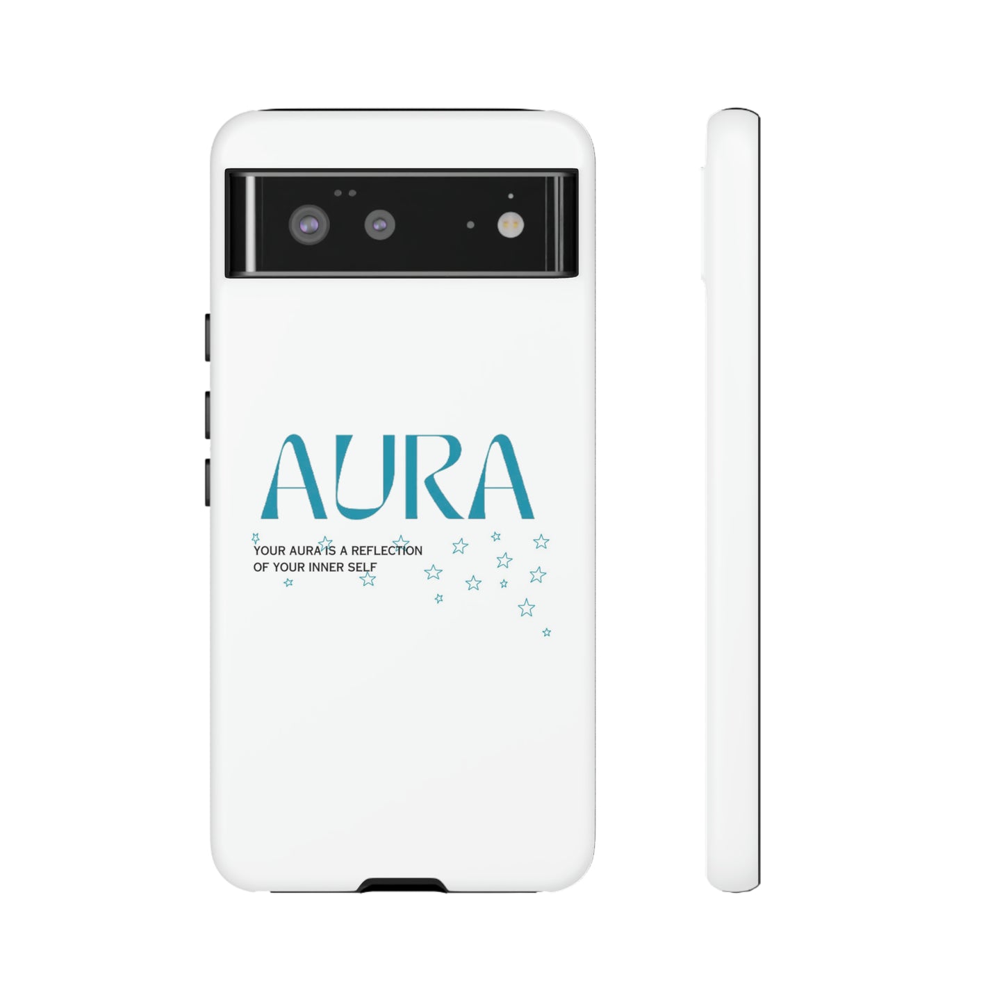 Aura Apparel LOGO "YOUR AURA IS A REFLECTION OF YOUR INNER SELF" Phone Tough Cases