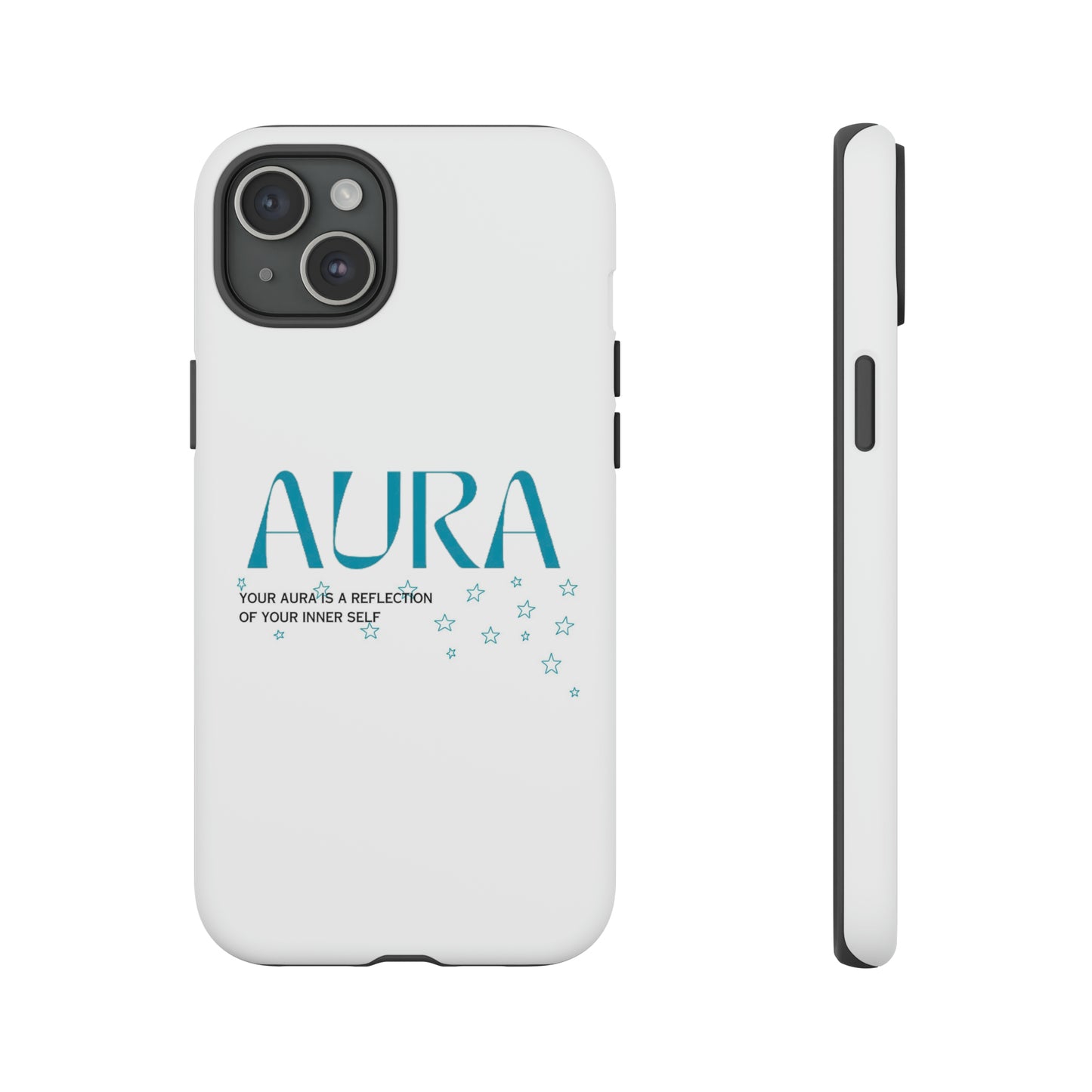 Aura Apparel LOGO "YOUR AURA IS A REFLECTION OF YOUR INNER SELF" Phone Tough Cases